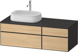 Duravit Zencha Mueble Bajo Lavabo, 1300x550mm, 2 Extra&iacute;bles, 2 - Duravit