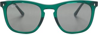 Ray-Ban square-frame sunglasses - unisex - Acetate - 53 - Green