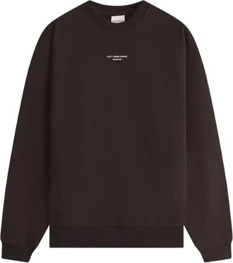 Drôle de Monsieur Le Sweatshirt Slogan Classique