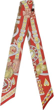 Hermès 2010-2025 Harnais De Cour zijden sjaal - Veelkleurig