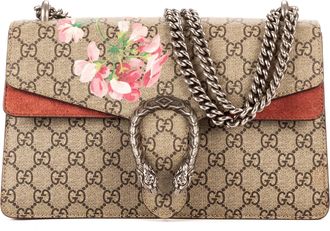 Gucci Pre-owned Womens Blooms Dionysus Small Shoulder Bag - Beige - One Size