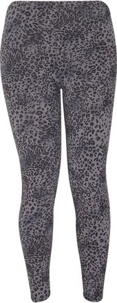 Purple Hanger Womens Animal Aztec Letters Skull Multi Printed Pattern Long Full Stretch Elasticated Waistband Fit Ladies Leggings Pants Plus Size Grey Leopard Print