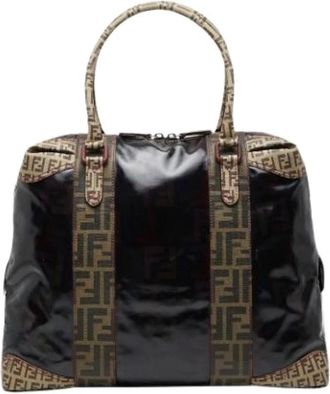 Fendi Pre-owned Handbags, female, Brown, Size: ONE SIZE Pre-owned Vintage Handbag