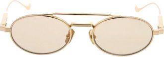 Cutler and Gross Zonnebrillen - Dames - Zonnebrillen - Geel - ONE Size - Accessoires