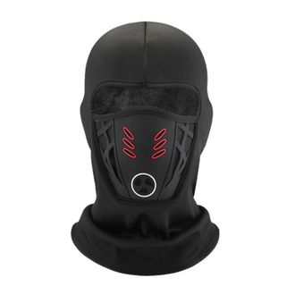 Generic Winter Rider Warm Anti-Haze Balaclava, Ski Mask for Men Breathable Windproof Fleece Motorcycle Thermal Full Face Mask (A)