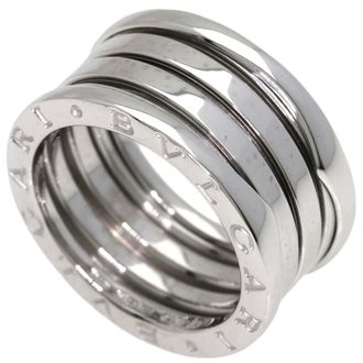 Bulgari White Gold (18K) Band Ring (Pre-Owned)