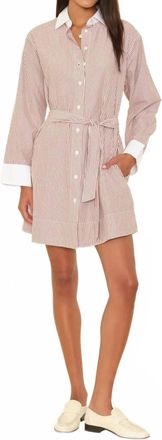 Xirena Louie Mini Dress In Nutmeg