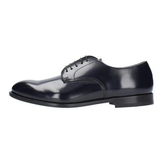 Doucal's Du 1003Yorkuf 007Nb 02 Laced Schoenen - Heren - Nette schoenen - Blauw - 40 EU - Leer - Schoenen