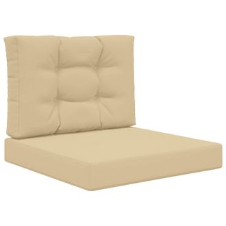 vidaXL Coj&iacute;n Para Sof&aacute; De Exterior Poli&eacute;ster Beige 60 X 60 Cm Vidaxl