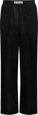 LGN Louis Gabriel Nouchi Pantaloni a righe - Nero