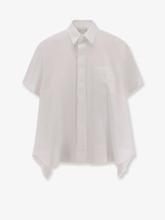 sacai Camicia Poplin in misto cotone - SACAI - gender_Woman