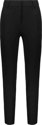 Moschino Elegant slim fit trousers - female - Boutique Moschino - Cropped Trousers - Black - 3XS - Trousers