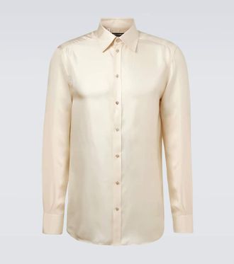 Dolce & Gabbana Silk twill dress shirt