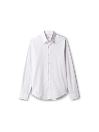 Calvin Klein Businesshemd CALVIN KLEIN XSLIM ESNTL POPLIN NOS STR SLD, Herren, Gr. 37, N-Gr, weiss (wei&szlig;), Web, Obermaterial: 97% Baumwolle, 3% Elasthan, unifarben