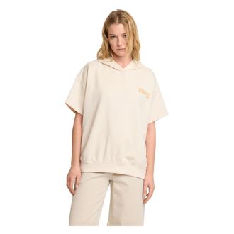 Kocca Hoodies, female, White, Size: XS T-shirt con cappuccio