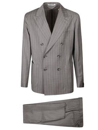 Tagliatore Grey Double-breasted Suit