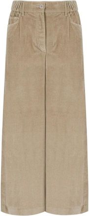 Max Mara Mujer, Pantalones, Beige, Talla: S