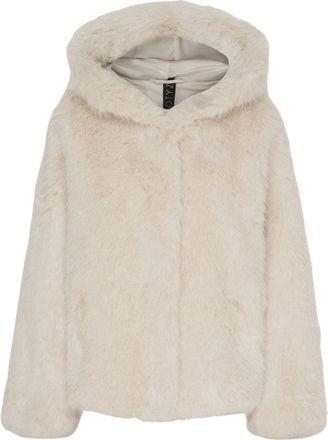 Notyz Nepbont jas - Dames - Jassen - Beige - XL - Nepbont - Jassen