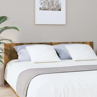 vidaXL Testiera Letto Rovere Fumo 200x1,5x80 cm in Legno Multistrato - Vidaxl