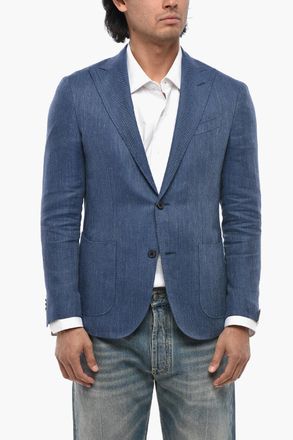Corneliani Blazer Semifoderato GATE con Rever a Lancia Corneliani