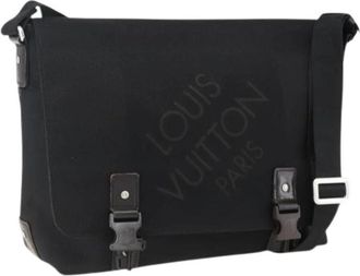 Louis Vuitton Pre-owned Damier Geant Schoudertas - Dames - Vintage Schoudertas - Zwart - ONE Size - Leer - Vintage