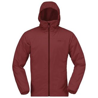 Norr&oslash;na Femund Thermo60 Zip Hood Kunstfaserjacke f&uuml;r Herren | rot