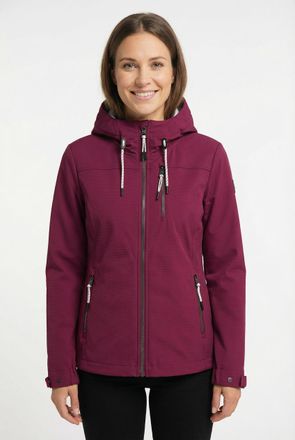 G.I.G.A. DX by killtec Softshelljacke GS 111 WMN SFTSHLL JCKT, Damen, Gr. 36, dunkel himbeere, Obermaterial: 100% Polyester, G.I.G.A. DX BY KILLTEC, Jacken Softshelljacke