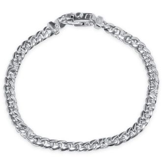 Pompeii3 Mens Curb Link 14k Gold (20gram) or Platinum (33gram) 5.5mm Bracelet 8.5