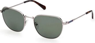 GANT GA7216 Polarized 12R Mens Sunglasses Grey Size 54