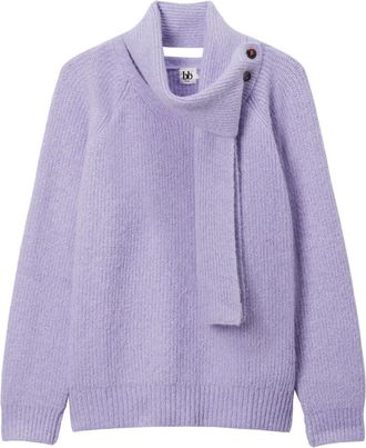 B+ab Maglione a collo alto - Viola