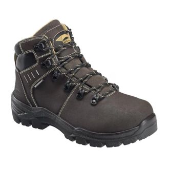 Avenger Mens Avenger Breaker Series 7452-M Black EH Leather Work Boots HAWK264