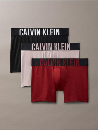 Calvin Klein Mens Intense Power Micro 3-Pack Boxer Brief - Multi - L