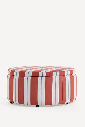 Anthropologie Large Outdoor Storage Ottoman