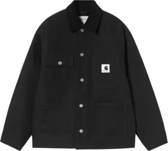 Carhartt Work in Progress Blue/Dusty H Brown Heavyweight Denim OG Detroit Jacket