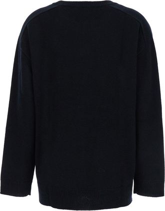 P.A.R.O.S.H. Wool and Cashmere Blend Sweater - Black