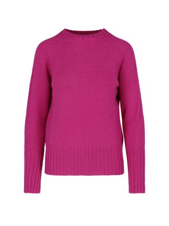 Drumohr Rich Purple Merino Wool Knitted Sweater