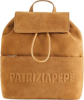 Patrizia Pepe Backpack - Dames - Rugzakken - Bruin - ONE Size - Leer - Tassen