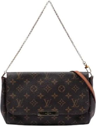 Louis Vuitton Pre-owned Shoulder Bags, female, Brown, Size: ONE SIZE Pre-owned The Favorite MM