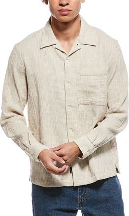 Todd Snyder Todd Snyder Pinstripe Gauze Overshirt
