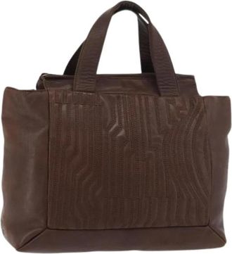 Prada Pre-owned Handbags, female, Brown, Size: ONE SIZE Pre-owned Vintage Hand Bag