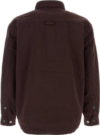 Carhartt Work in Progress Canvas Shirt Jacket - Brown