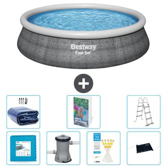 Bestway Piscina Bestway Fast Set Redonda - 457x107 Cm - 8-piezas S514