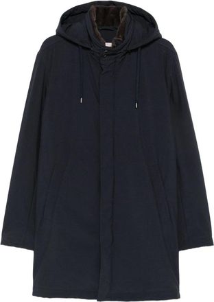Herno Resort Parka - Heren - Parka Jassen - Blauw - 2XL - Polyester - Jassen