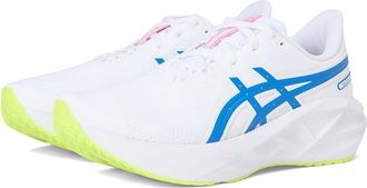 Asics Novablast 5 Atc Womens Shoes White/Tuna Blue : 10.5 B - Medium, Synthetic