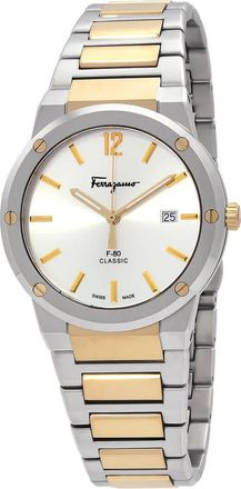 Ferragamo Quartz Silver Dial Mens Watch SFDT01420