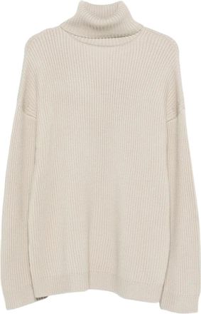 Entire studios Chunky Turtleneck - Dames - Coltruien - Beige - XS - Wol - Truien & Vesten