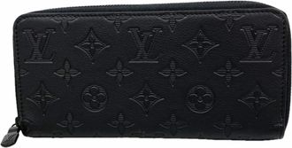 Louis Vuitton Black Long Wallet (Bi-Fold) (Pre-Owned)