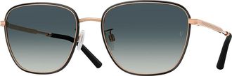 Oliver Peoples OV1378S R-18 534611 Womens Sunglasses Gold Size 57