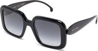 Etro 0083S 8079O Zonnebrillen - Dames - Zonnebrillen - Zwart - 54 MM - Accessoires
