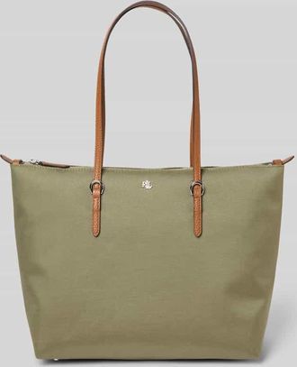 Lauren Ralph Lauren Shopper mit Strukturmuster Modell KEATON in Oliv, Größe 1